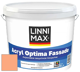 Краска LINNIMAX ACRYL OPTIMA FASSADE / ЛИННИМАКС АКРИЛ ОПТИМА ФАСАД (ALPINA) акриловая краска цвет Aprico 165 