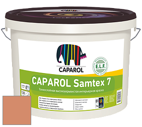 Краска CAPAROL Samtex 7 E.L.F. / КАПАРОЛ Самтекс 7 шелковисто-матовая краска цвет Aprico 100 