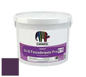Краска Caparol Capatect Fassadenputz Sil-Si Pro / Капарол Капатек штукатурка структурная камешковая 25 кг. цвет Viola 95 