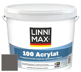 Краска LINNIMAX 100 ACRYLAT / ЛИННИМАКС 100 АКРИЛАТ (CAPAROL AMPHIBOLIN) акриловая краска цвет Jura 15 