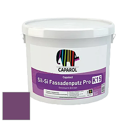 Краска Caparol Capatect Fassadenputz Sil-Si Pro / Капарол Капатек штукатурка структурная камешковая 25 кг. цвет Viola 100 