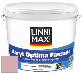 Краска LINNIMAX ACRYL OPTIMA FASSADE / ЛИННИМАКС АКРИЛ ОПТИМА ФАСАД (ALPINA) акриловая краска цвет Rose 85 