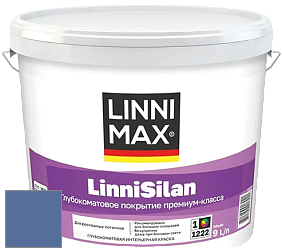 Краска LINNIMAX LinniSilan /ЛИННИМАКС ЛинниСилан (CAPAROL CAPASILAN) глубокоматовая краска цвет Saphir 100 