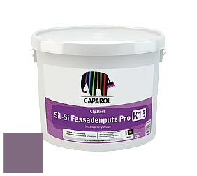 Краска Caparol Capatect Fassadenputz Sil-Si Pro / Капарол Капатек штукатурка структурная камешковая 25 кг. цвет Viola 75 