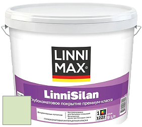 Краска LINNIMAX LinniSilan /ЛИННИМАКС ЛинниСилан (CAPAROL CAPASILAN) глубокоматовая краска цвет NCS S 0520-G30Y 