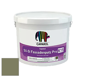 Краска Caparol Capatect Fassadenputz Sil-Si Pro / Капарол Капатек штукатурка структурная камешковая 25 кг. цвет Jade 65 