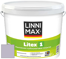Краска LINNIMAX LITEX 1 / ЛИННИМАКС ЛИТЕКС 1 (CAPAROL SAMTEX 3) высокоэкологичная латексная краска цвет Velvet 85 