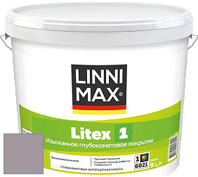 Краска LINNIMAX LITEX 1 / ЛИННИМАКС ЛИТЕКС 1 (CAPAROL SAMTEX 3) высокоэкологичная латексная краска цвет Viola 10 