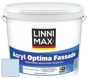 Краска LINNIMAX ACRYL OPTIMA FASSADE / ЛИННИМАКС АКРИЛ ОПТИМА ФАСАД (ALPINA) акриловая краска цвет NCS S 0515-R80B 