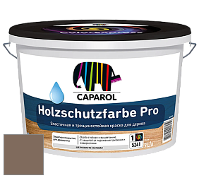 Краска CAPAROL HOLZSCHUTZFARBE PRO краска для древесины акриловая кроющая универсальная. цвет Amber 10 