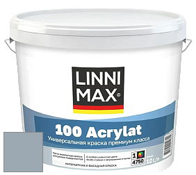 Краска LINNIMAX 100 ACRYLAT / ЛИННИМАКС 100 АКРИЛАТ (CAPAROL AMPHIBOLIN) акриловая краска цвет Coelin 35 