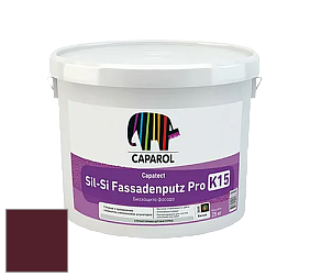 Краска Caparol Capatect Fassadenputz Sil-Si Pro / Капарол Капатек штукатурка структурная камешковая 25 кг. цвет Rubin 5 