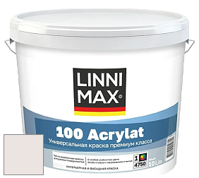Краска LINNIMAX 100 ACRYLAT / ЛИННИМАКС 100 АКРИЛАТ (CAPAROL AMPHIBOLIN) акриловая краска цвет Siena 30 