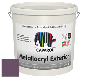 Краска Capadecor Metallocryl Exterior/Кападекор Металлакрил Экстериор шелковисто-глянцевая краска цвет Viola 65 