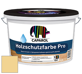 Краска CAPAROL HOLZSCHUTZFARBE PRO краска для древесины акриловая кроющая универсальная. цвет Ginster 110 