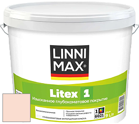 Краска LINNIMAX LITEX 1 / ЛИННИМАКС ЛИТЕКС 1 (CAPAROL SAMTEX 3) высокоэкологичная латексная краска цвет NCS S 0510-Y70R 