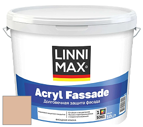 Краска LINNIMAX ACRYL FASSADE / ЛИННИМАКС АКРИЛ ФАССАДЕ (CAPAROL) акриловая фасадная краска цвет Siena 105 