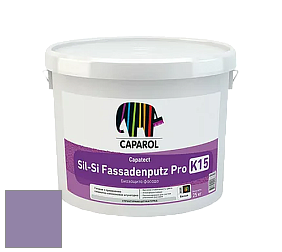 Краска Caparol Capatect Fassadenputz Sil-Si Pro / Капарол Капатек штукатурка структурная камешковая 25 кг. цвет Velvet 105 