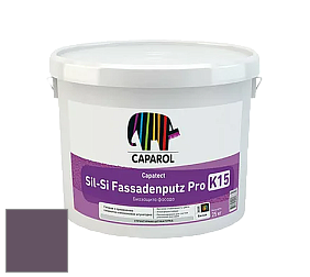 Краска Caparol Capatect Fassadenputz Sil-Si Pro / Капарол Капатек штукатурка структурная камешковая 25 кг. цвет Viola 35 