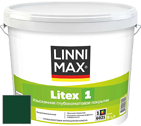 Краска LINNIMAX LITEX 1 / ЛИННИМАКС ЛИТЕКС 1 (CAPAROL SAMTEX 3) высокоэкологичная латексная краска цвет Verdo 15 