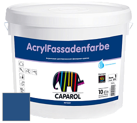 Краска CAPAROL AcrylFassadenfarbe PRO/Капарол Акрилфассаденфарбе ПРО матовая краска цвет Saphir 95 