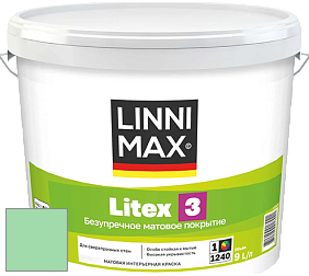 Краска LINNIMAX LITEX 3 / ЛИННИМАКС ЛИТЕКС 3 (ALPINA PREMIUM WAND) латексная краска цвет Agave 105 