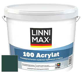 Краска LINNIMAX 100 ACRYLAT / ЛИННИМАКС 100 АКРИЛАТ (CAPAROL AMPHIBOLIN) акриловая краска цвет Verdo 25 