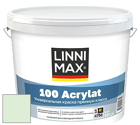 Краска LINNIMAX 100 ACRYLAT / ЛИННИМАКС 100 АКРИЛАТ (CAPAROL AMPHIBOLIN) акриловая краска цвет Agave 115 