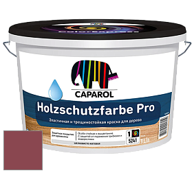 Краска CAPAROL HOLZSCHUTZFARBE PRO краска для древесины акриловая кроющая универсальная. цвет Baccara 10 