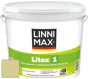 Краска LINNIMAX LITEX 1 / ЛИННИМАКС ЛИТЕКС 1 (CAPAROL SAMTEX 3) высокоэкологичная латексная краска цвет Tundra 120 