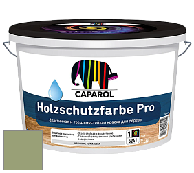Краска CAPAROL HOLZSCHUTZFARBE PRO краска для древесины акриловая кроющая универсальная. цвет Jade 100 