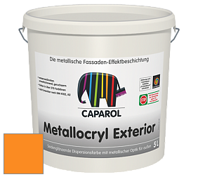 Краска Capadecor Metallocryl Exterior/Кападекор Металлакрил Экстериор шелковисто-глянцевая краска цвет Amber 125 