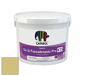 Краска Caparol Capatect Fassadenputz Sil-Si Pro / Капарол Капатек штукатурка структурная камешковая 25 кг. цвет Curry 70 