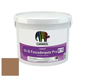 Краска Caparol Capatect Fassadenputz Sil-Si Pro / Капарол Капатек штукатурка структурная камешковая 25 кг. цвет Amber 40 
