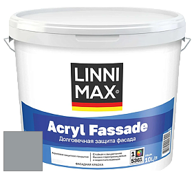 Краска LINNIMAX ACRYL FASSADE / ЛИННИМАКС АКРИЛ ФАССАДЕ (CAPAROL) акриловая фасадная краска цвет Arctis 15 