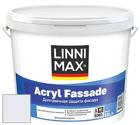 Краска LINNIMAX ACRYL FASSADE / ЛИННИМАКС АКРИЛ ФАССАДЕ (CAPAROL) акриловая фасадная краска цвет NCS S 0505-R60B 