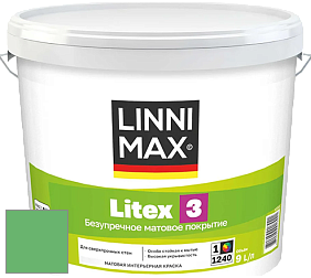 Краска LINNIMAX LITEX 3 / ЛИННИМАКС ЛИТЕКС 3 (ALPINA PREMIUM WAND) латексная краска цвет Agave 130 