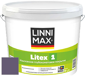 Краска LINNIMAX LITEX 1 / ЛИННИМАКС ЛИТЕКС 1 (CAPAROL SAMTEX 3) высокоэкологичная латексная краска цвет Velvet 40 
