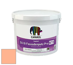 Краска Caparol Capatect Fassadenputz Sil-Si Pro / Капарол Капатек штукатурка структурная камешковая 25 кг. цвет Aprico 150 