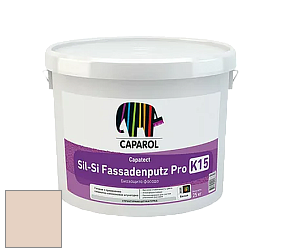 Краска Caparol Capatect Fassadenputz Sil-Si Pro / Капарол Капатек штукатурка структурная камешковая 25 кг. цвет Siena 55 