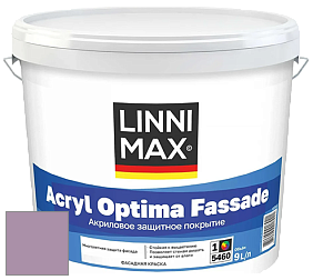 Краска LINNIMAX ACRYL OPTIMA FASSADE / ЛИННИМАКС АКРИЛ ОПТИМА ФАСАД (ALPINA) акриловая краска цвет Viola 80 
