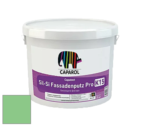 Краска Caparol Capatect Fassadenputz Sil-Si Pro / Капарол Капатек штукатурка структурная камешковая 25 кг. цвет Agave 140 