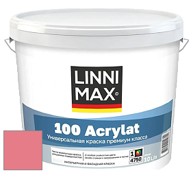 Краска LINNIMAX 100 ACRYLAT / ЛИННИМАКС 100 АКРИЛАТ (CAPAROL AMPHIBOLIN) акриловая краска цвет Baccara 20 