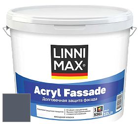Краска LINNIMAX ACRYL FASSADE / ЛИННИМАКС АКРИЛ ФАССАДЕ (CAPAROL) акриловая фасадная краска цвет Saphir 10 