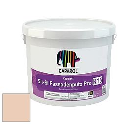 Краска Caparol Capatect Fassadenputz Sil-Si Pro / Капарол Капатек штукатурка структурная камешковая 25 кг. цвет Siena 90 