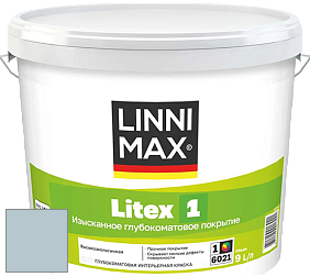 Краска LINNIMAX LITEX 1 / ЛИННИМАКС ЛИТЕКС 1 (CAPAROL SAMTEX 3) высокоэкологичная латексная краска цвет Arctis 80 