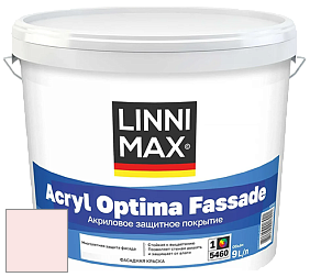 Краска LINNIMAX ACRYL OPTIMA FASSADE / ЛИННИМАКС АКРИЛ ОПТИМА ФАСАД (ALPINA) акриловая краска цвет Rose 60 