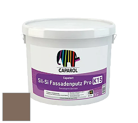 Краска Caparol Capatect Fassadenputz Sil-Si Pro / Капарол Капатек штукатурка структурная камешковая 25 кг. цвет Amber 10 