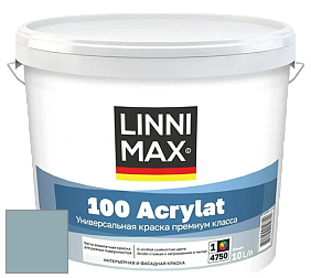 Краска LINNIMAX 100 ACRYLAT / ЛИННИМАКС 100 АКРИЛАТ (CAPAROL AMPHIBOLIN) акриловая краска цвет Arctis 70 