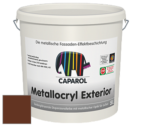 Краска Capadecor Metallocryl Exterior/Кападекор Металлакрил Экстериор шелковисто-глянцевая краска цвет Rubin 25 